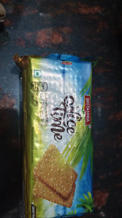 Nice time sugar showered coconut biscuit