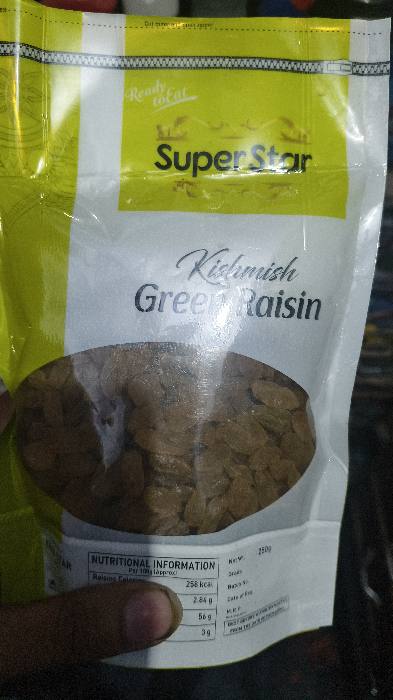 Kismis green raisins