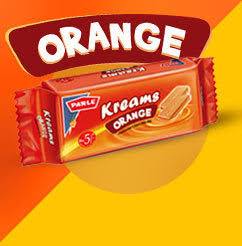 Parle Orange Cream Biscuits