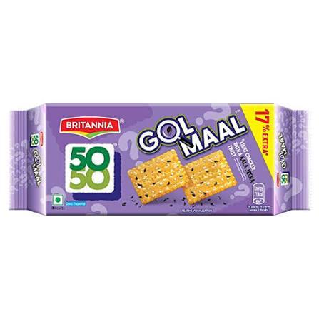 Britannia 50-50 Golmaal Salted Biscuits