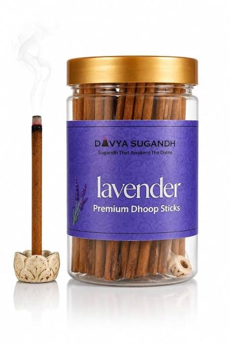 Forest Fragrance Premium Lavender Dhoop Sticks