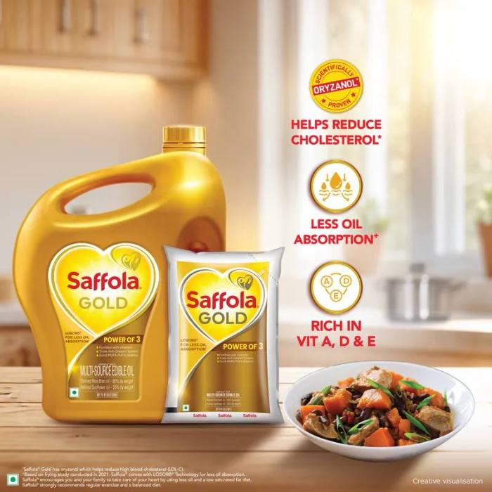 Saffola Gold Blended Edible Oil