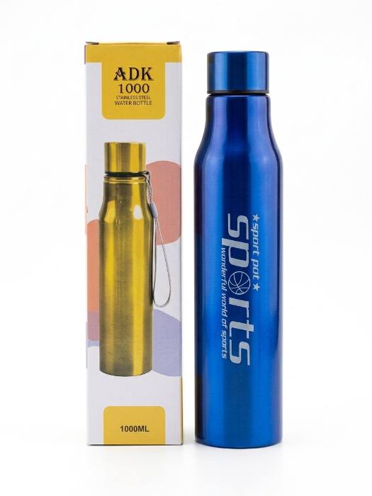ADK 1000 Premium Stainless Steel Sports Water Bottle – 1000ml