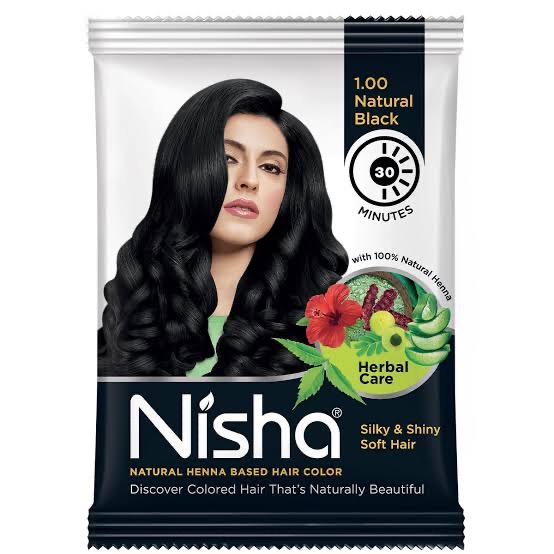 Natural Heena Based Hair Colour Black