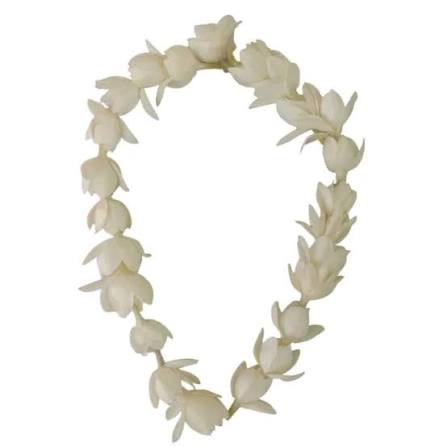 Mogra Jasmine Garlands- white tagad