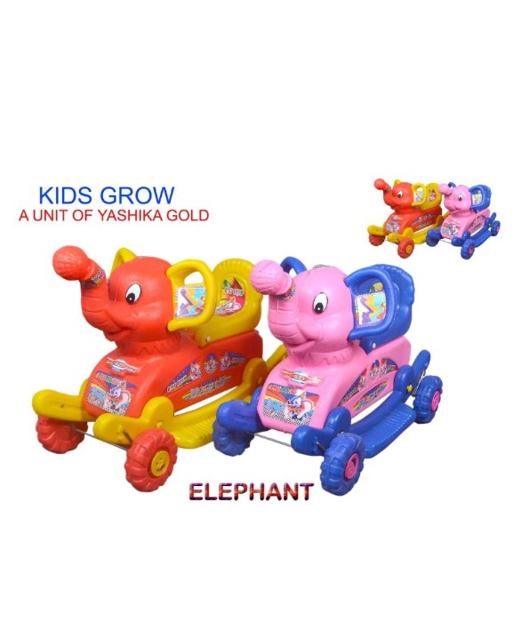 Kid's Grow Elephant Ride-On for Kids